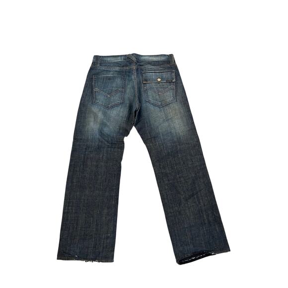 Vintage Energie Jeans Kirk Y2K Style Italy SZ34/35 100% Cotton Demin Classic - Picture 4 of 15